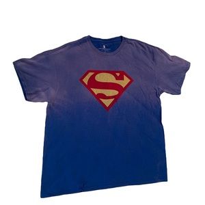 Faded Junk Food Superman Shirt